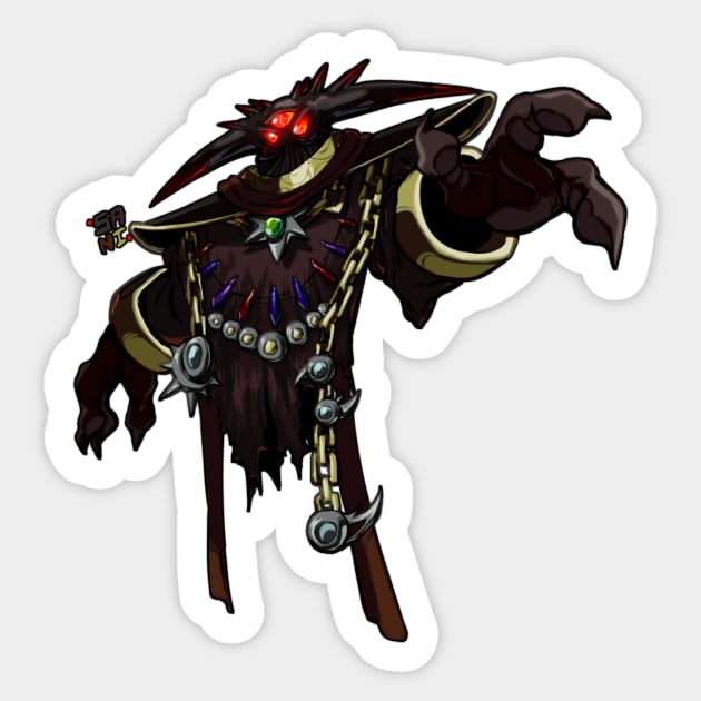 Black Doom Sticker by Sani